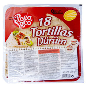 10" Poco Loco Flour Tortillas