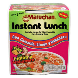 Maruchan Shrimp with Lime and Habanero Soup
