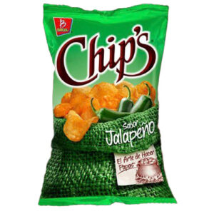 Jalapeno Chips 52g Spicy Potato Crisps